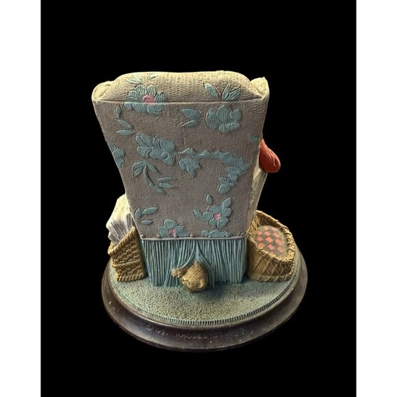 Norman Rockwell Sitting Pretty Figurine Beautiful Dreamers 1991 Rhodes Studio - Picture 4 of 8